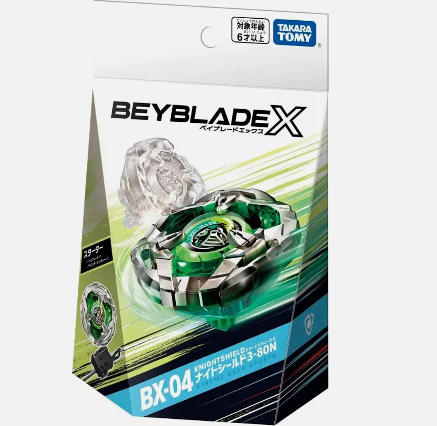 Beyblade X - TAKARA TOMY - BX-04 (Knight Shield)