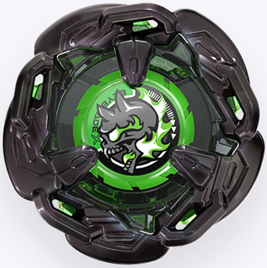 Beyblade X - TAKARA TOMY - BX-00 (Hells Chain - Metal Black Coat)