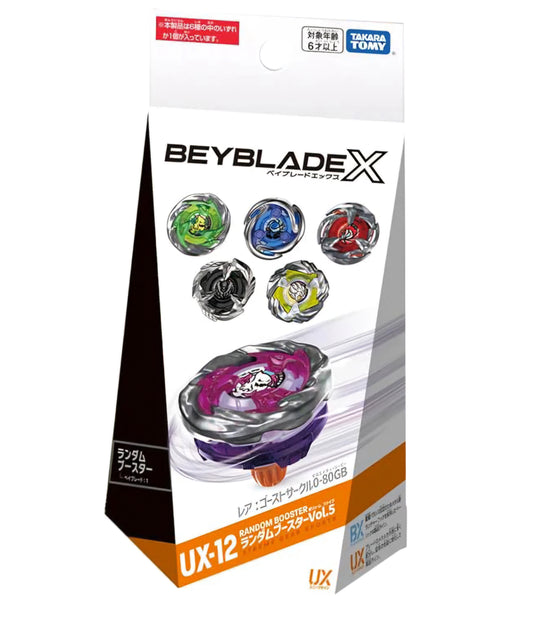 Beyblade X - TAKARA TOMY - UX-12 (Ghost Circle) Random Booster Vol.5 **PRE-ORDER**