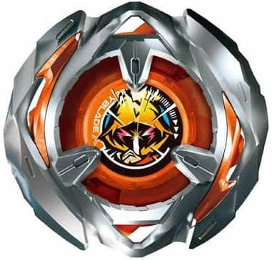 Beyblade X - TAKARA TOMY - Parts (Wizard Arrow Orange) - BLADE ONLY