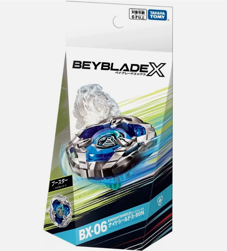 Beyblade X - TAKARA TOMY - BX-06 (Knight Shield)