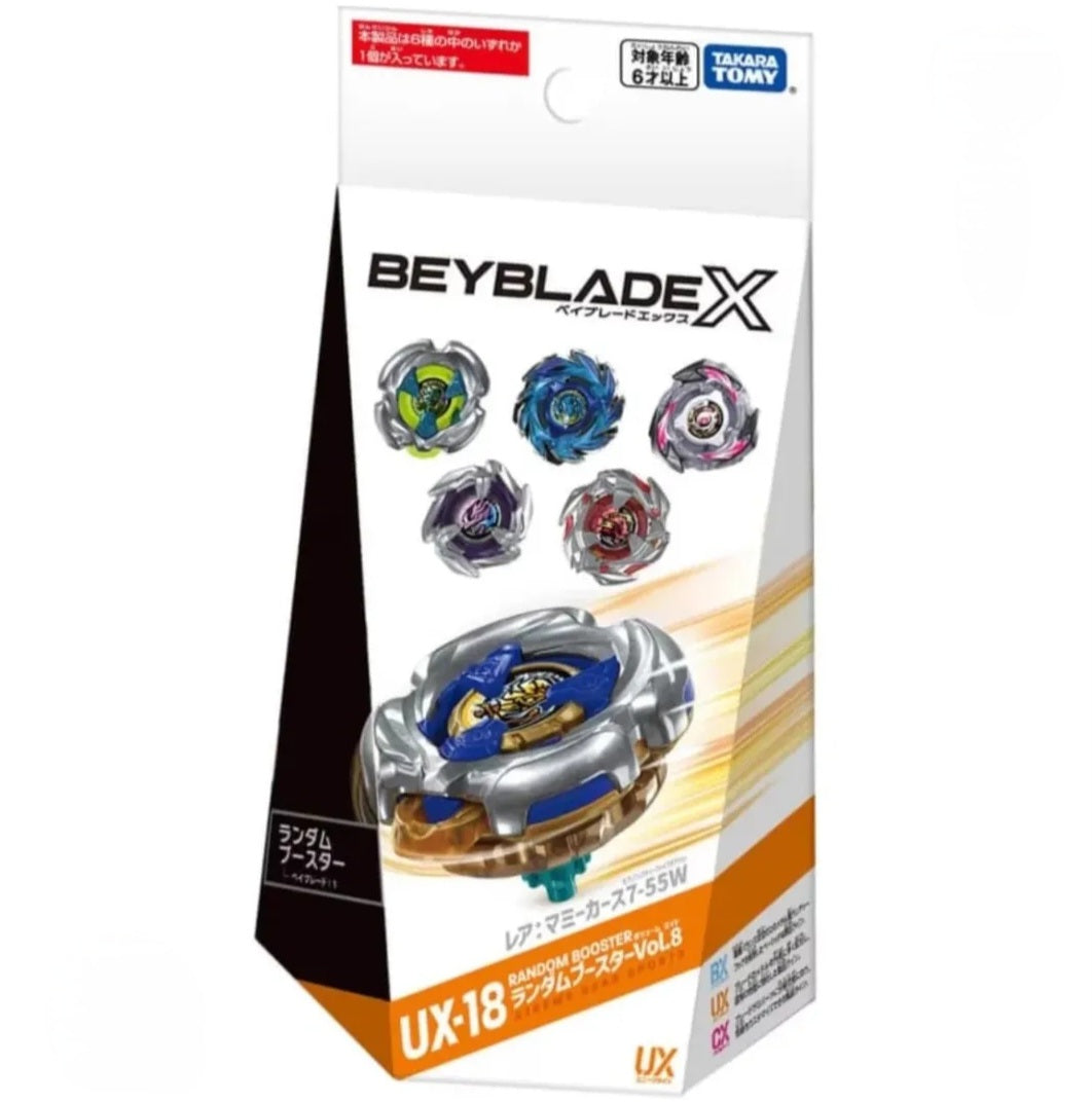 Beyblade X - TAKARA TOMY - UX-18 MummyCurse Random Booster FULL SET **PRE-ORDER** DECEMBER